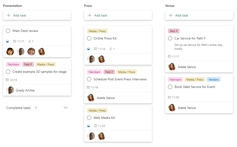 Add a Label to a Task in Microsoft Planner - 365 Architechs